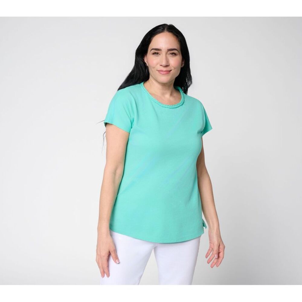 Liberare Women's Top Sz M Make Your Selection: Denim & Co. Beach Green A727108